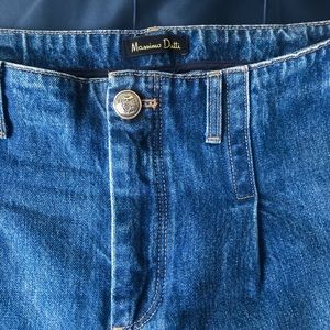 Massimo Dutti High rise Wide Leg jeans